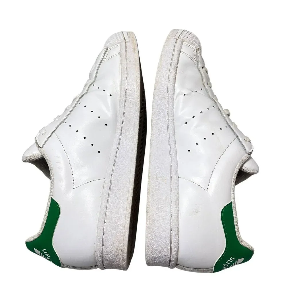 Adidas‎ Superstar Stan Smith Men's Shoes Size 6 Cloud J White Green